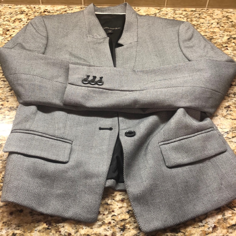 Grey Banana Republic Blazer